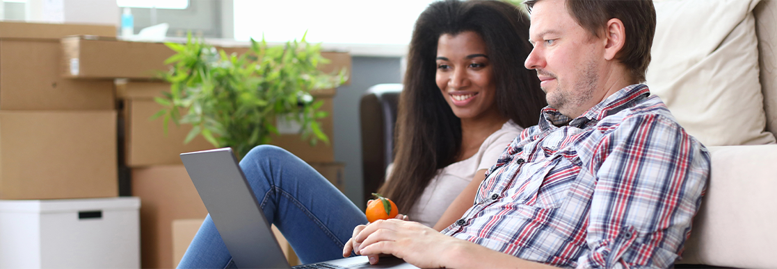 Couple Reviewing Finances for Life Insurance